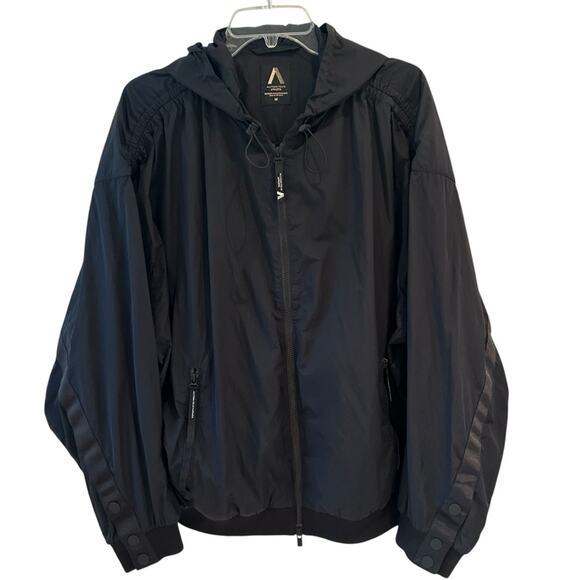 Athleta Allyson Felix Legend Oversized Jacket Black Size Medium - Picture 3 of 12